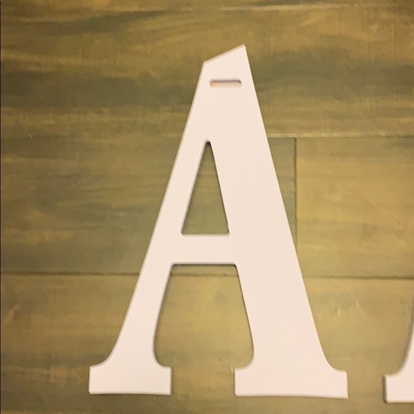 Pottery Barn Kids Wall Decor Pottery Barn Kids Wood Letter A Poshmark